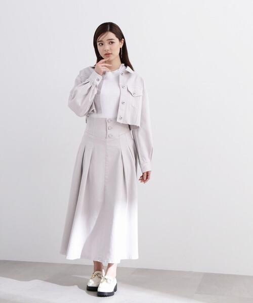 PROPORTION BODY DRESSING（プロポーションボディドレッシング）の「シアードッキングリブニット / 1214170303（ニット/セーター・レディース・ホワイト系その他/ブルー/ブラック・FREE）」の22枚目の写真