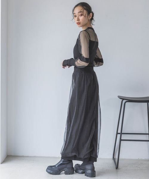 JEANASIS(ジーナシス)の「ランダムシアーニット2P/110454(その他トップス・レディース・ホワイト系その他/ブラック系その他・FREE)」の15枚目の写真