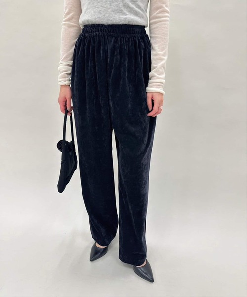 セール】《追加》ベルベットイージーパンツ（その他パンツ）｜EDIT