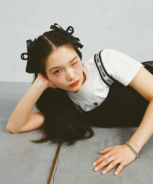 ☆マリークワント☆マリーロゴテープ ワンピース（ブラック） ☆マリー