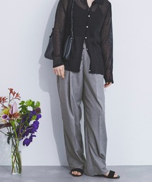 CE'E_SE'E | [サイズ展開あり]ハイウエスト1タックスラックス(スラックス)