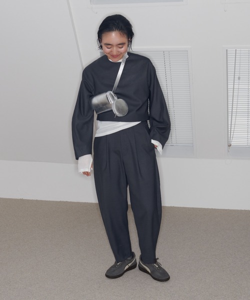 PUMA（プーマ）の「【emmi×金子 綾×PUMA】Palermo（スニーカー・レディース・ダークグレー・25/24.5/24/23.5/23/22.5/28.5/28/27.5/27/26.5/26/25.5）」の12枚目の写真