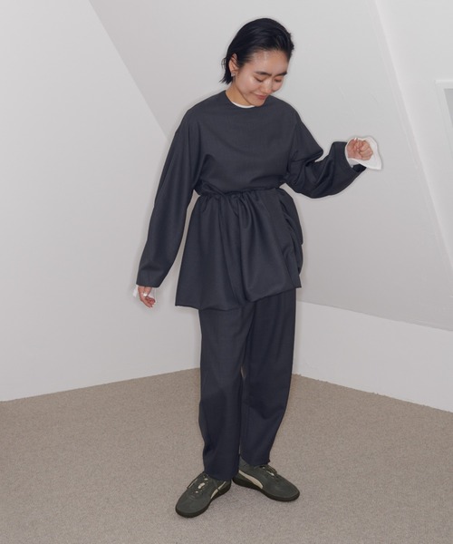 PUMA（プーマ）の「【emmi×金子 綾×PUMA】Palermo（スニーカー・レディース・ダークグレー・25/24.5/24/23.5/23/22.5/28.5/28/27.5/27/26.5/26/25.5）」の14枚目の写真