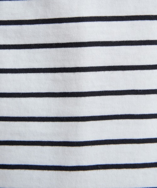 ikka（イッカ）の「【雑誌InRed6月号掲載】コットンUSA裾ラウンドノースリプルオーバー（タンクトップ・レディース・その他1/オフホワイト/ブラック・L/M/S）」の17枚目の写真