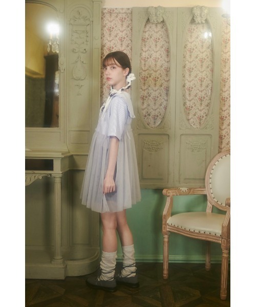 WC（ダブル シー）の「シアーキャミワンピース（ワンピース・レディース・ホワイト/グレー/ブラック・FREE）」の13枚目の写真