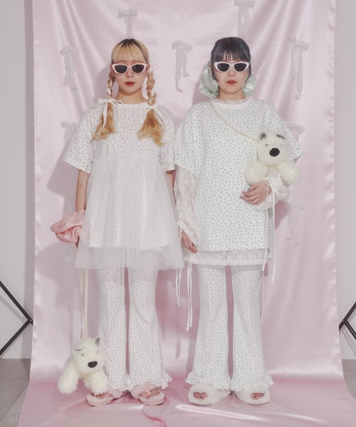 WC（ダブル シー）の「シアーキャミワンピース（ワンピース・レディース・ホワイト/グレー/ブラック・FREE）」の8枚目の写真