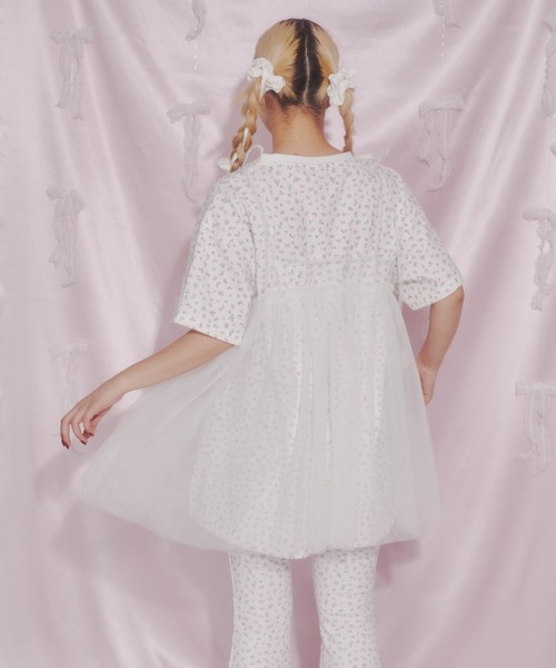 WC（ダブル シー）の「シアーキャミワンピース（ワンピース・レディース・ホワイト/グレー/ブラック・FREE）」の7枚目の写真