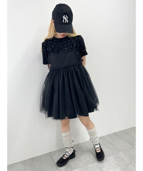 WC（ダブル シー）の「シアーキャミワンピース（ワンピース・レディース・ホワイト/グレー/ブラック・FREE）」の18枚目の写真