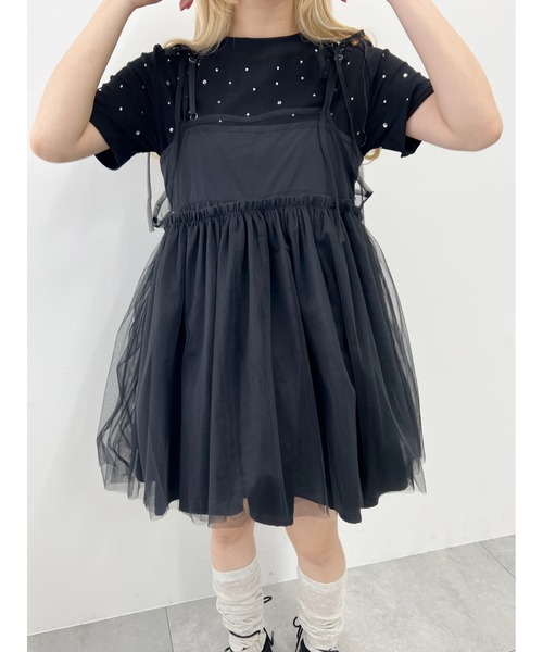 WC（ダブル シー）の「シアーキャミワンピース（ワンピース・レディース・ホワイト/グレー/ブラック・FREE）」の20枚目の写真