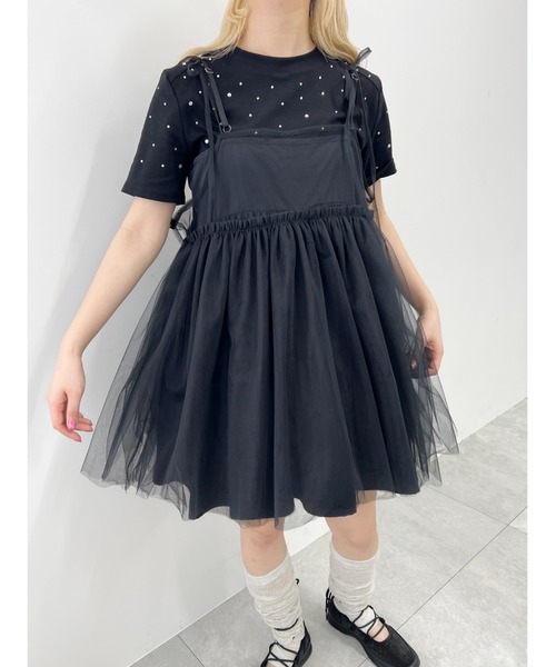 WC（ダブル シー）の「シアーキャミワンピース（ワンピース・レディース・ホワイト/グレー/ブラック・FREE）」の21枚目の写真