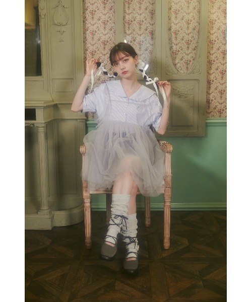 WC（ダブル シー）の「シアーキャミワンピース（ワンピース・レディース・ホワイト/グレー/ブラック・FREE）」の15枚目の写真