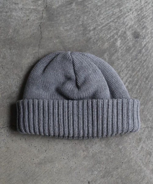 crepuscule(クレプスキュール)の「crepuscule Knit Cap 1 2401-022(ニットキャップ/ビーニー・メンズ・グレー/ブラック/ネイビー/ブラウン・FREE)」の1枚目の写真