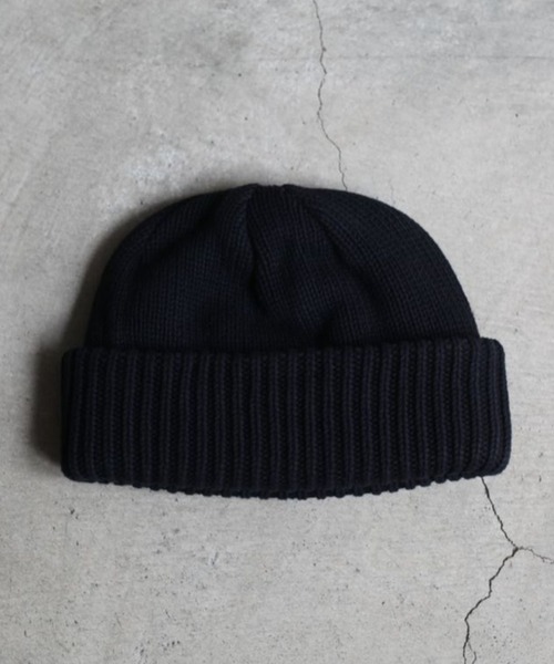 crepuscule(クレプスキュール)の「crepuscule Knit Cap 1 2401-022(ニットキャップ/ビーニー・メンズ・グレー/ブラック/ネイビー/ブラウン・FREE)」の2枚目の写真