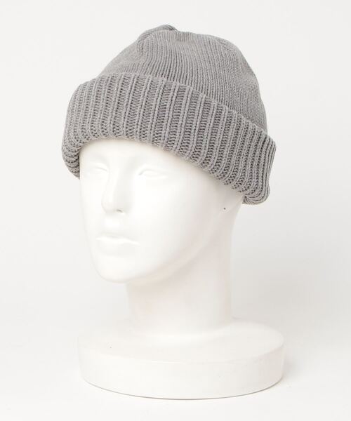 crepuscule(クレプスキュール)の「crepuscule Knit Cap 1 2401-022(ニットキャップ/ビーニー・メンズ・グレー/ブラック/ネイビー/ブラウン・FREE)」の7枚目の写真