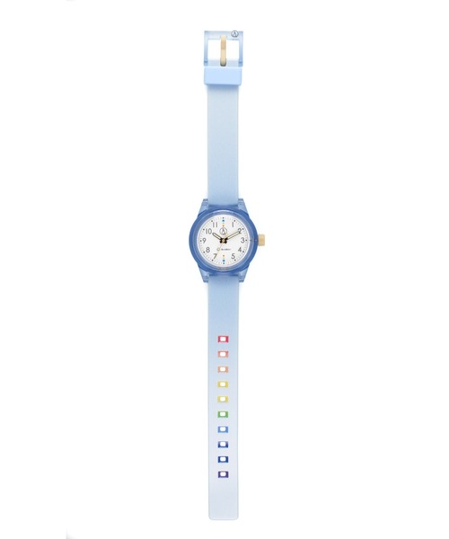 Q&Q SmileSolar(キューアンドキュースマイルソーラー)の「Q&Q SmileSolar /MATCHING STYLE(アナログ腕時計・レディース・ブルー系その他2/ブルー系その他/オレンジ/ピンク・S/M)」の12枚目の写真