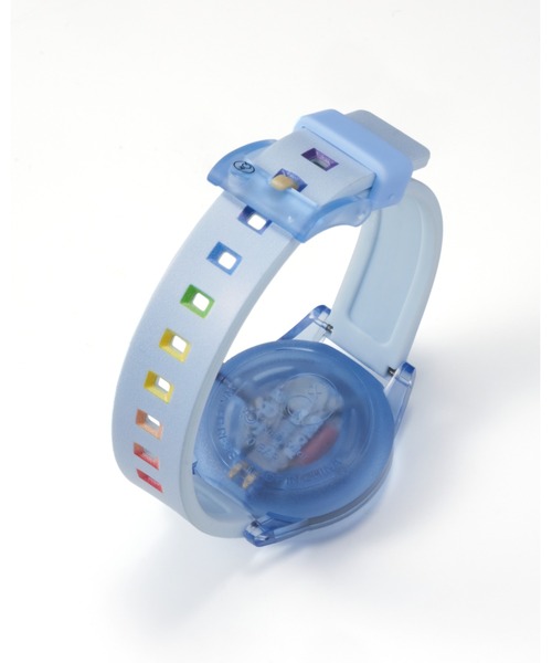 Q&Q SmileSolar(キューアンドキュースマイルソーラー)の「Q&Q SmileSolar /MATCHING STYLE(アナログ腕時計・レディース・ブルー系その他2/ブルー系その他/オレンジ/ピンク・S/M)」の13枚目の写真