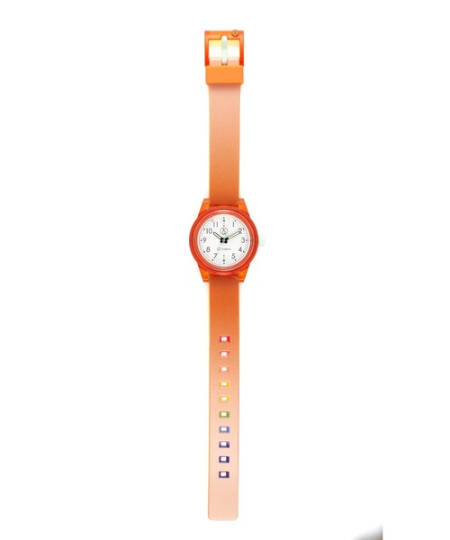 Q&Q SmileSolar(キューアンドキュースマイルソーラー)の「Q&Q SmileSolar /MATCHING STYLE(アナログ腕時計・レディース・ブルー系その他2/ブルー系その他/オレンジ/ピンク・S/M)」の14枚目の写真
