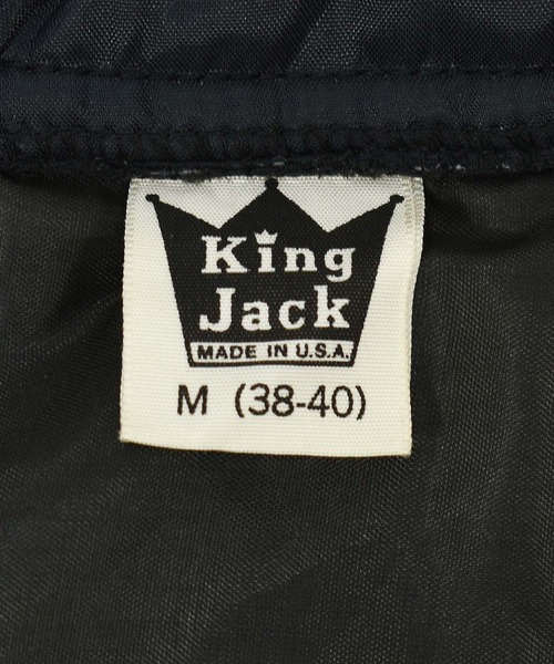 VINTAGE（ヴィンテージ）の「【ヴィンテージ古着】70's King Jack/キング ジャック ”NCI” 企業系刺繍 ベストジャケット USA製（ベスト・メンズ・ブラック・MEDIUM）」の5枚目の写真