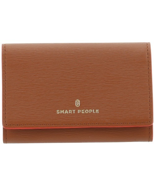 SMART PEOPLE（スマートピープル）の「【SMART PEOPLE/スマートピープル】 グランビア 名刺入れ（名刺入れ・メンズ・ブラウン/ピンク/ブラック/グレイッシュベージュ/サックスブルー・FREE）」の3枚目の写真