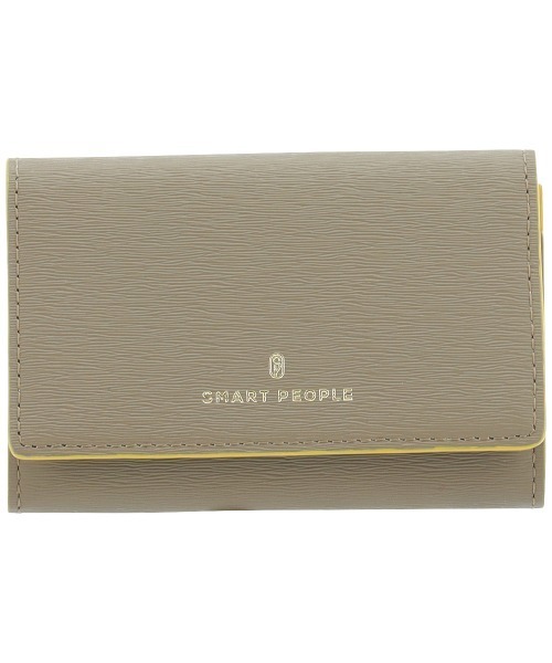 SMART PEOPLE（スマートピープル）の「【SMART PEOPLE/スマートピープル】 グランビア 名刺入れ（名刺入れ・メンズ・ブラウン/ピンク/ブラック/グレイッシュベージュ/サックスブルー・FREE）」の4枚目の写真