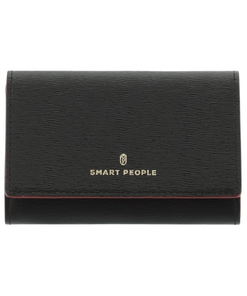 SMART PEOPLE（スマートピープル）の「【SMART PEOPLE/スマートピープル】 グランビア 名刺入れ（名刺入れ・メンズ・ブラウン/ピンク/ブラック/グレイッシュベージュ/サックスブルー・FREE）」の2枚目の写真