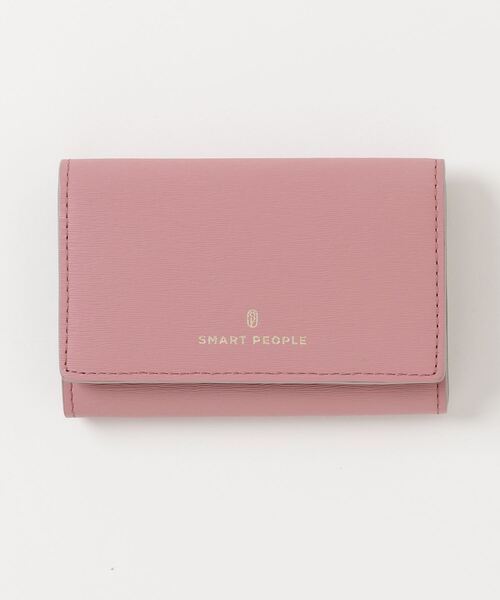 SMART PEOPLE（スマートピープル）の「【SMART PEOPLE/スマートピープル】 グランビア 名刺入れ（名刺入れ・メンズ・ブラウン/ピンク/ブラック/グレイッシュベージュ/サックスブルー・FREE）」の22枚目の写真
