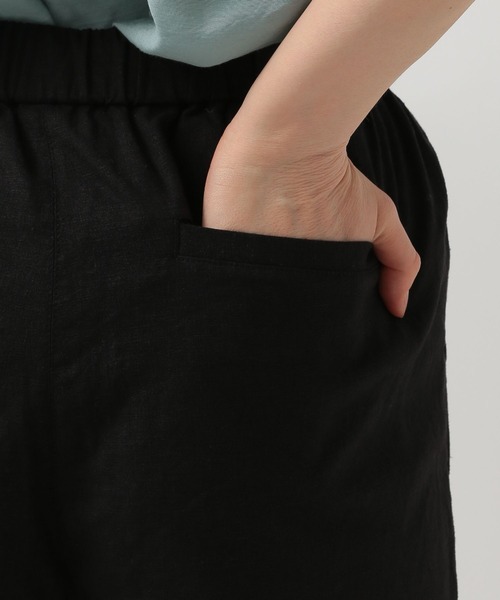 BAYFLOW（ベイフロー）の「リネンジョガーパンツ（その他パンツ・レディース・ブラック/グレイッシュベージュ/カーキ・SMALL/MEDIUM）」の8枚目の写真