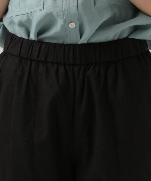 BAYFLOW（ベイフロー）の「リネンジョガーパンツ（その他パンツ・レディース・ブラック/グレイッシュベージュ/カーキ・SMALL/MEDIUM）」の9枚目の写真