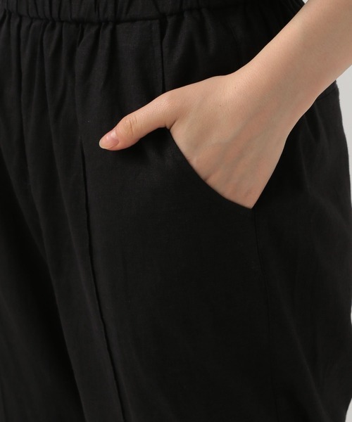 BAYFLOW（ベイフロー）の「リネンジョガーパンツ（その他パンツ・レディース・ブラック/グレイッシュベージュ/カーキ・SMALL/MEDIUM）」の10枚目の写真