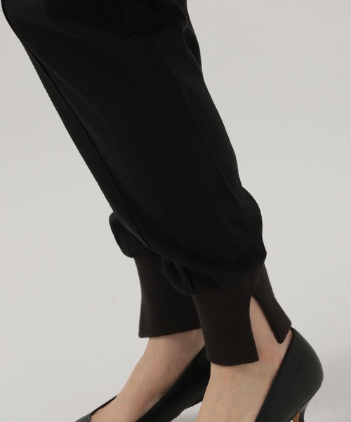 BAYFLOW（ベイフロー）の「リネンジョガーパンツ（その他パンツ・レディース・ブラック/グレイッシュベージュ/カーキ・SMALL/MEDIUM）」の11枚目の写真