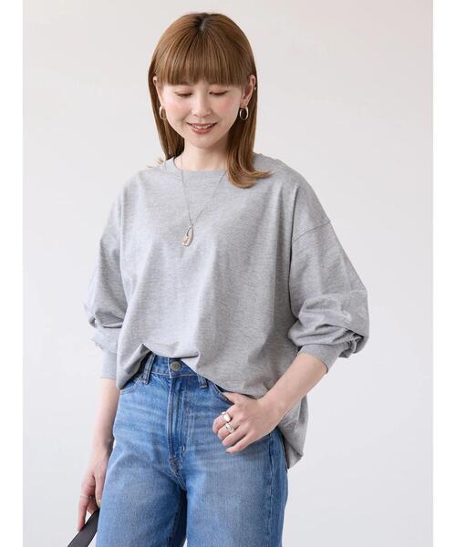 AMERICAN HOLIC(アメリカンホリック)の「ドルマンコクーンカットプルオーバー②(Tシャツ/カットソー・レディース・グレー系その他・L/M)」の5枚目の写真