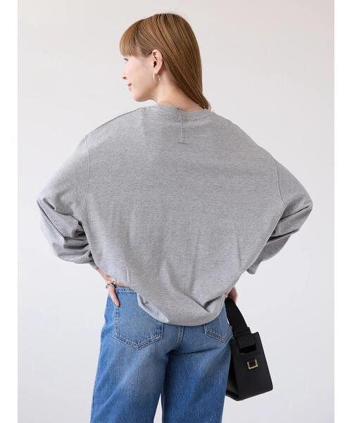 AMERICAN HOLIC(アメリカンホリック)の「ドルマンコクーンカットプルオーバー②(Tシャツ/カットソー・レディース・グレー系その他・L/M)」の7枚目の写真