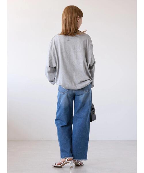 AMERICAN HOLIC(アメリカンホリック)の「ドルマンコクーンカットプルオーバー②(Tシャツ/カットソー・レディース・グレー系その他・L/M)」の9枚目の写真