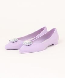 TEMPERATE（テンパレイト）の「CECILIA（TEMPERATE/テンパレイト） ポインテッドトゥ 大粒ビジューパンプス（パンプス）」