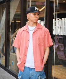 BIG MIKE レーヨン ミックス S/S シャツ 102425540