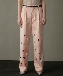 PRANK PROJECT | 【24SUMMER PRE ORDER】ミラーエンブリッシュパンツ / Mirror Embellished Pants(その他パンツ)