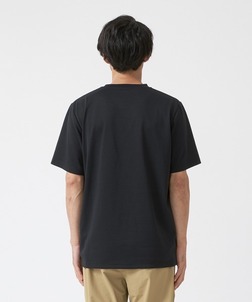 LOGOS（ロゴス）の「【LOGOS by LIPNER/ロゴスバイリプナー】ビックシルエット ポケット付ショートスリーブTシャツ（Tシャツ/カットソー・メンズ・サンドベージュ/ネイビー/ブラック・XL/L/M）」の6枚目の写真