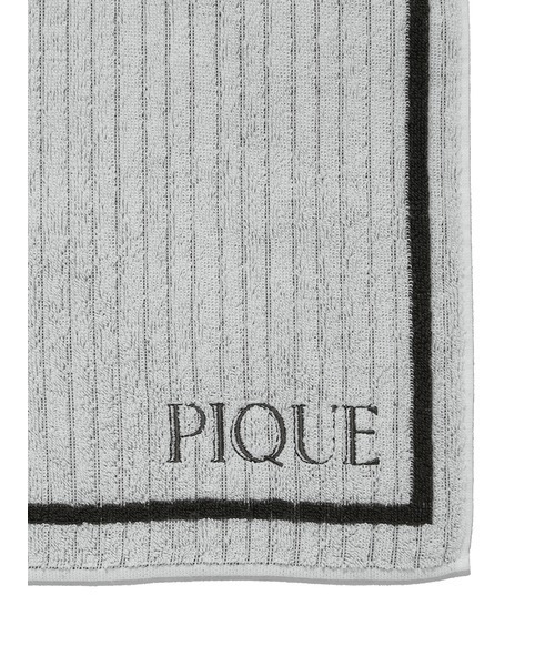 gelato pique(ジェラートピケ)の「トリムロゴ刺繍ハンドタオル(ハンカチ/ハンドタオル・レディース・ピンク/オフホワイト・FREE)」の6枚目の写真