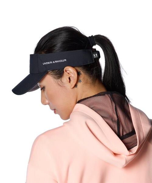UNDER ARMOUR(アンダーアーマー)の「UAドライバー アジャスタブル バイザー(ゴルフ/レディース)(キャップ・レディース・ブラック・ONESIZE)」の3枚目の写真