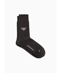 EMPORIO ARMANI（エンポリオアルマーニ）の「【エンポリオ アルマーニ】Emporio Armani Sustainability Values Capsule Collection ソックス オーガニックコットン ロゴ（ソックス/靴下）」
