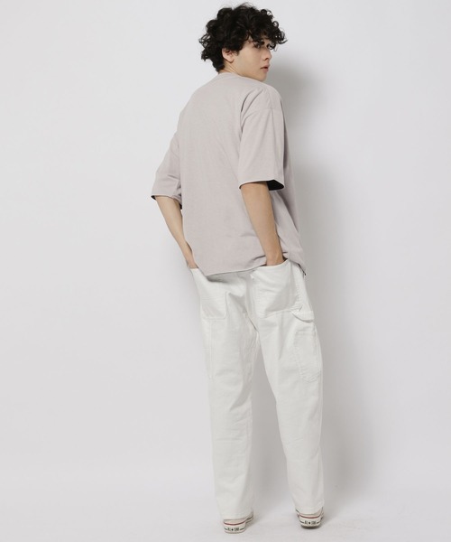 niko and...(ニコアンド)の「【UNISEX】アニマルパターンリバーシブルTシャツ(Tシャツ/カットソー・メンズ・ライトグリーン/ネイビー/ラベンダー/アイボリー・MEDIUM/LARGE)」の15枚目の写真