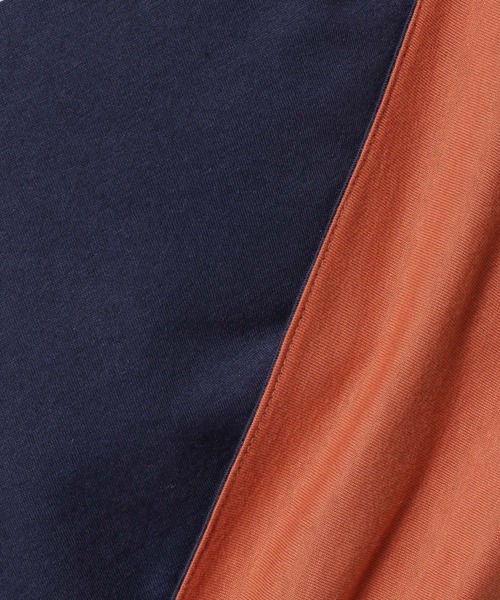 niko and...(ニコアンド)の「【UNISEX】アニマルパターンリバーシブルTシャツ(Tシャツ/カットソー・メンズ・ライトグリーン/ネイビー/ラベンダー/アイボリー・MEDIUM/LARGE)」の5枚目の写真