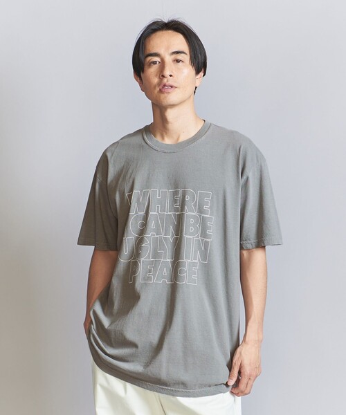 FUNG（ファング）の「＜FUNG＞ HOME Tシャツ（Tシャツ/カットソー・メンズ・ブラック/ライトグレー・S/M/L）」の3枚目の写真