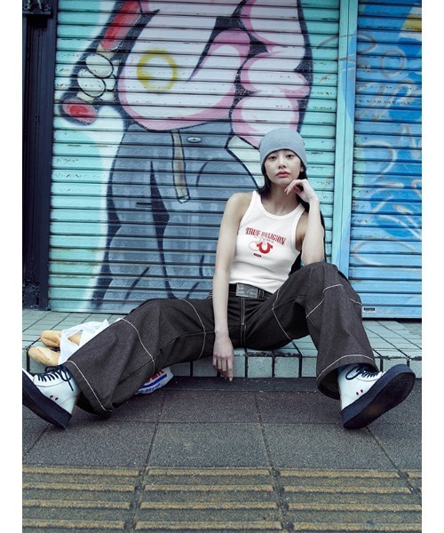 セール】KIRSH KIRSH X TRUERELIGION TIGHT SLEEVELESS キルシー
