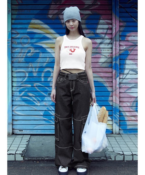 KIRSH X TRUERELIGION TIGHT SLEEVELESS★ノースリーブ ☆2024SS新作☆KIRSH X TRUERELIGION☆TIGHT SLEEVELESS (TRUE