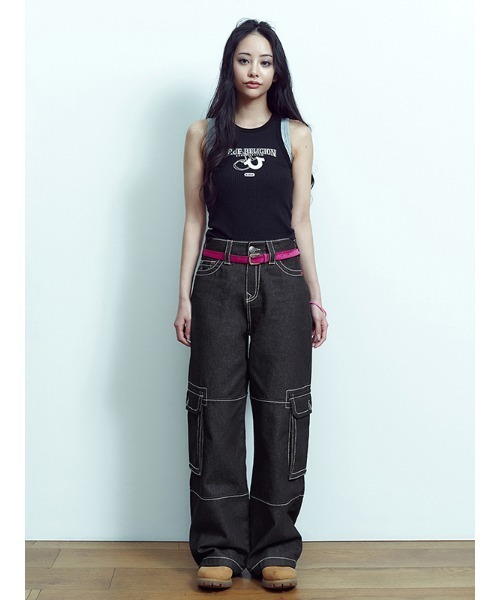 KIRSH X TRUERELIGION TIGHT SLEEVELESS★ノースリーブ セール】KIRSH KIRSH X TRUERELIGION TIGHT SLEEVELESS キルシー