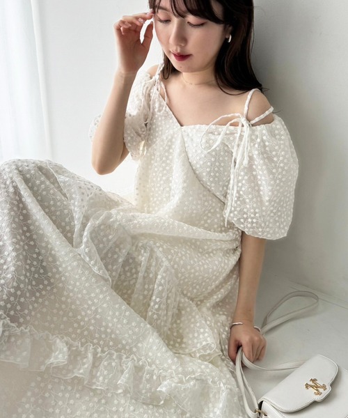 フリルティアードワンピース（ワンピース）｜one after another NICE