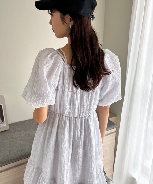 フリルティアードワンピース（ワンピース）｜one after another NICE