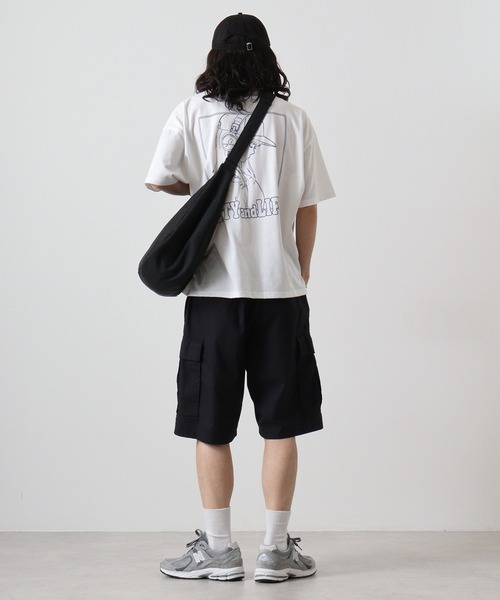 FUNALIVE（ファンアライブ）の「天竺 EMOﾌﾟﾘﾝﾄTｼｬﾂ 半袖（Tシャツ/カットソー・メンズ・グレー系2/ホワイト系1/ホワイト系3/ホワイト系2/グレー系1/ブラック系3/ブラック系2/ブラック系1/グレー系3・L/M/XL）」の22枚目の写真