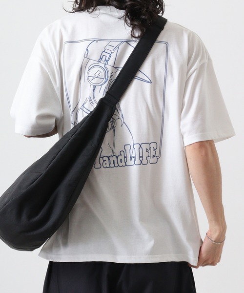 FUNALIVE（ファンアライブ）の「天竺 EMOﾌﾟﾘﾝﾄTｼｬﾂ 半袖（Tシャツ/カットソー・メンズ・グレー系2/ホワイト系1/ホワイト系3/ホワイト系2/グレー系1/ブラック系3/ブラック系2/ブラック系1/グレー系3・L/M/XL）」の19枚目の写真